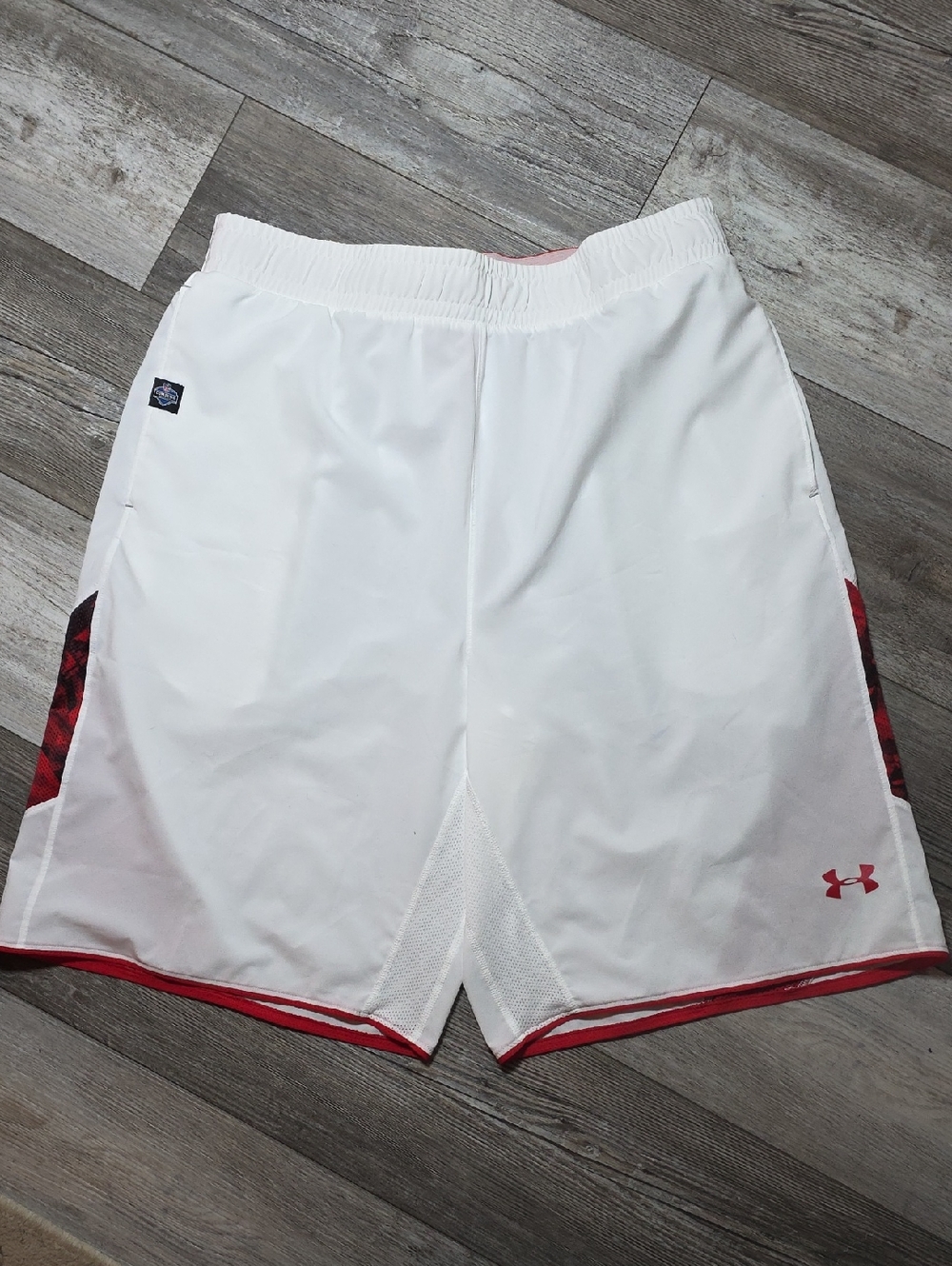 Under Armour Men's NFL Combine Authentic 11" Athletic Basketball Shorts Sz XL